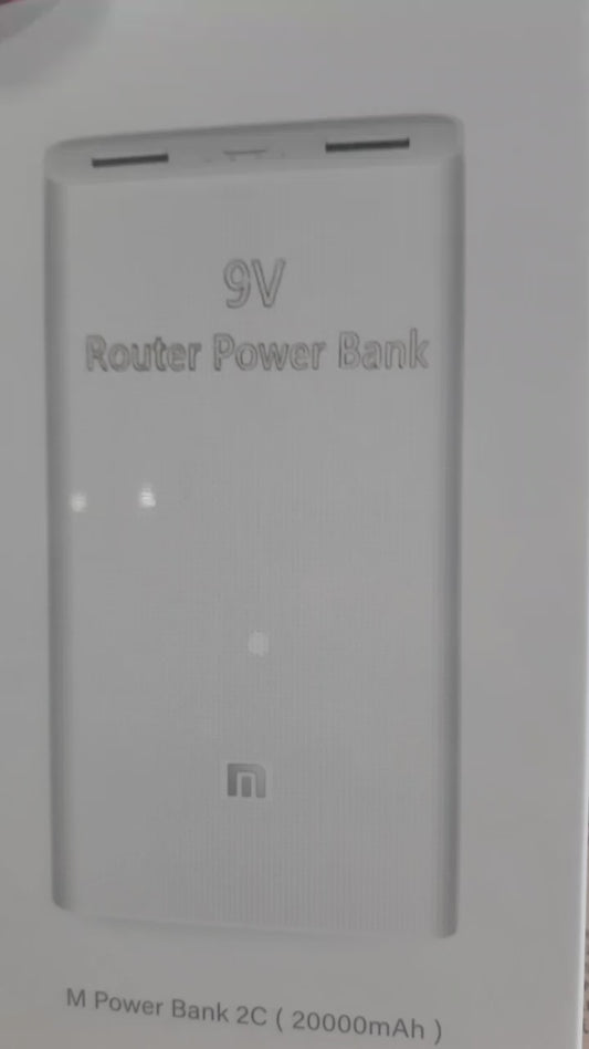 9v Router Power Bank 9v 20,000mah